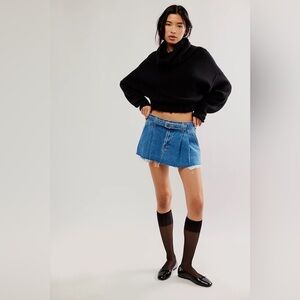 Mother Snacks! The Pleated Nibbler Mini Skirt